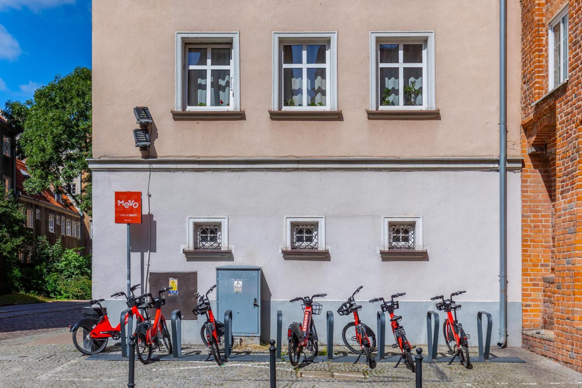 Stylowy Apartament W Sercu Starowki Z Widokiem Na Motlawe グダニスク エクステリア 写真