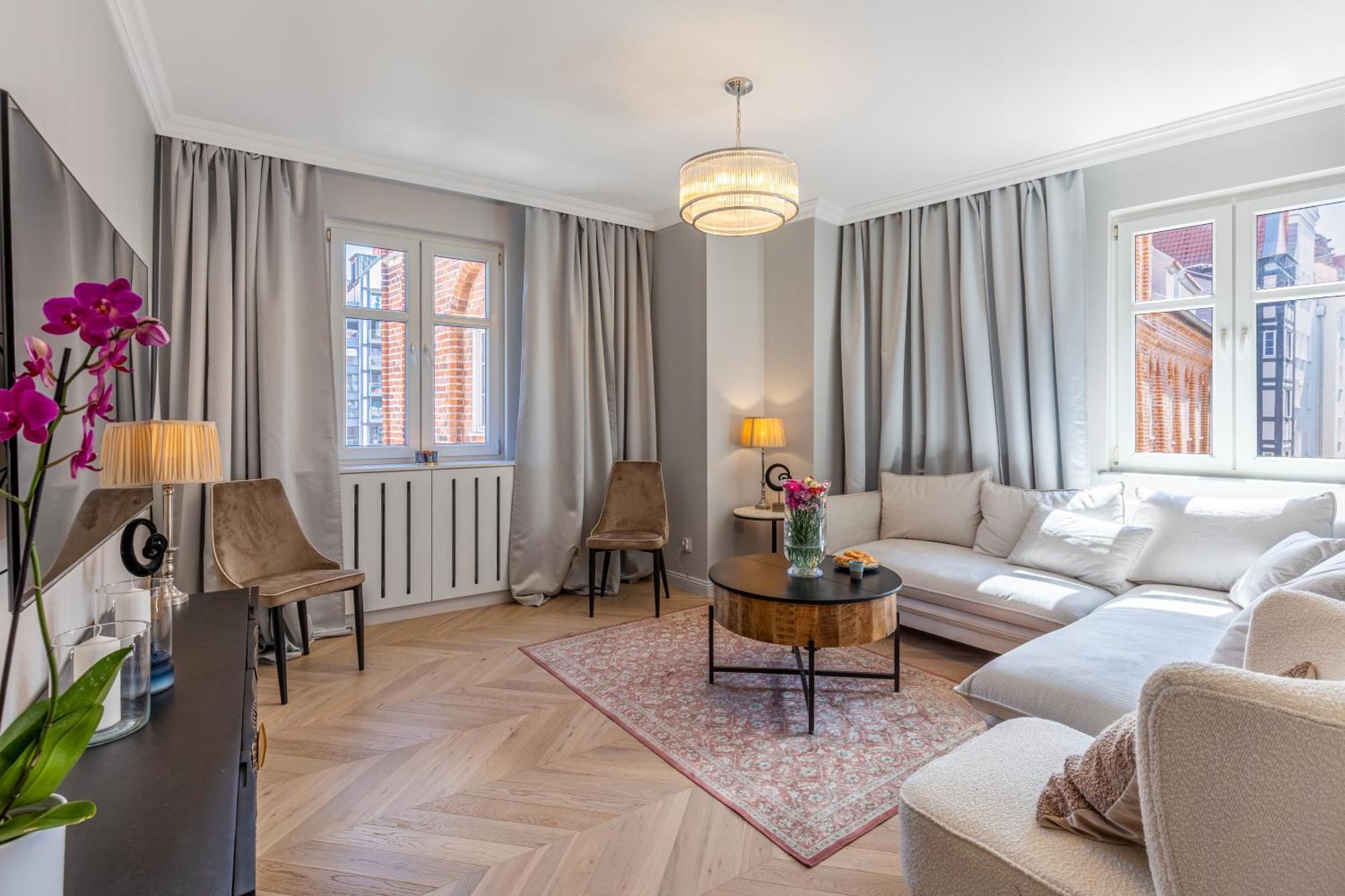 Stylowy Apartament W Sercu Starowki Z Widokiem Na Motlawe グダニスク エクステリア 写真